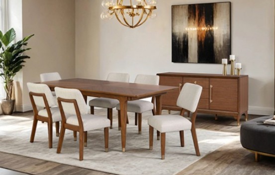 FM34000WN-T 7PC Dining set...