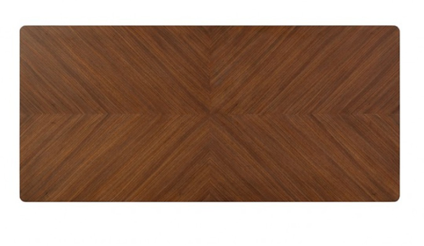 FM34000WN-T 7PC Dining set Mid-Century Modern Style Walnut Finish Hepburne Collection By  By Furniture of America