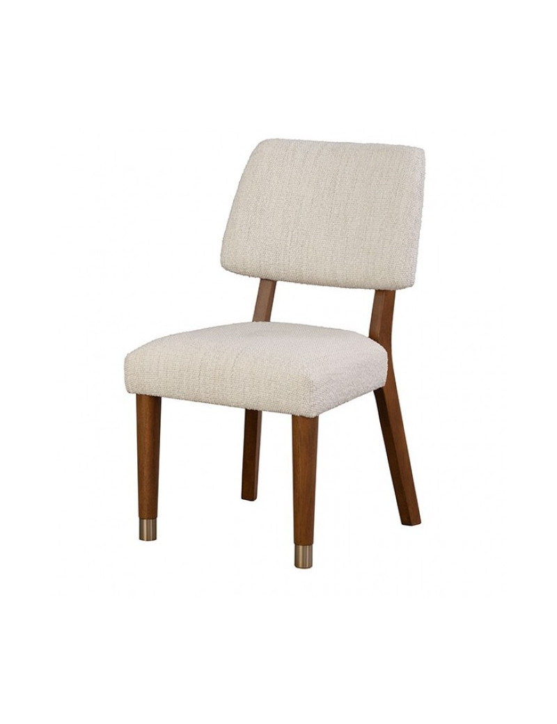 FM34000WN-T 7PC Dining set Mid-Century Modern Style Walnut Finish Hepburne Collection By  By Furniture of America