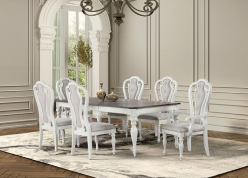 TM3050WH-T-7PC Dining Set...