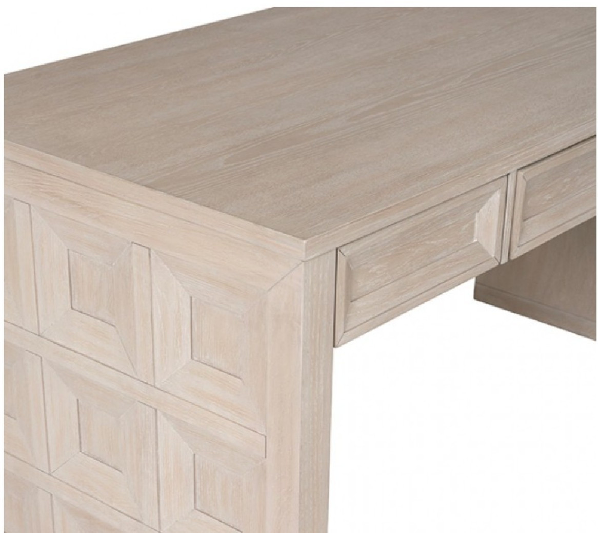 FM49011NT-DK Writing Desk Tawny Finish Hatton Cross Collection By Furniture of America