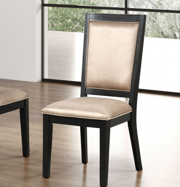 FM3401ES-T 7PC Dining set Espresso Finish Kenyada Collection Contemporary Style by By Furniture of America