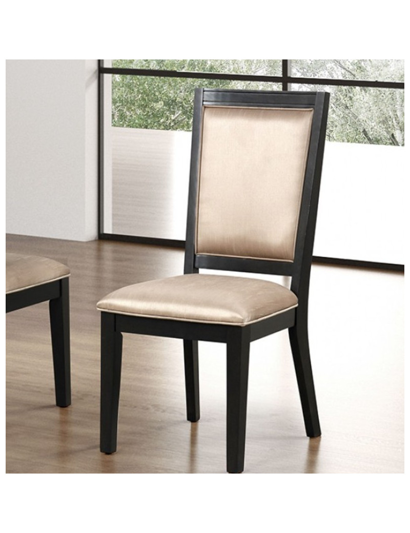 FM3401ES-T 7PC Dining set Espresso Finish Kenyada Collection Contemporary Style by By Furniture of America