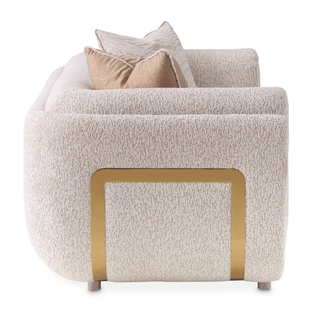 Loveseat Cashmere Bright Gold Savannah Breeze Collection LFR-SBRZ825-CSM-806