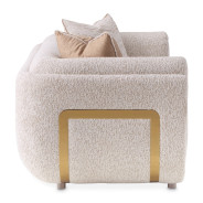 Loveseat Cashmere Bright Gold Savannah Breeze Collection LFR-SBRZ825-CSM-806