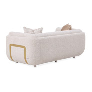 Loveseat Cashmere Bright Gold Savannah Breeze Collection LFR-SBRZ825-CSM-806