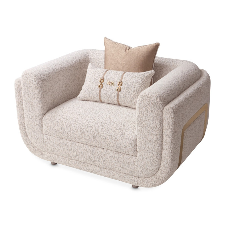 Matching Chair Bright Gold Bright Gold Savannah Breeze Collection by Michael LFR-SBRZ835-CSM-806