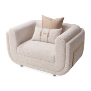 Matching Chair Bright Gold Bright Gold Savannah Breeze Collection by Michael LFR-SBRZ835-CSM-806