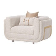 Matching Chair Bright Gold Bright Gold Savannah Breeze Collection by Michael LFR-SBRZ835-CSM-806
