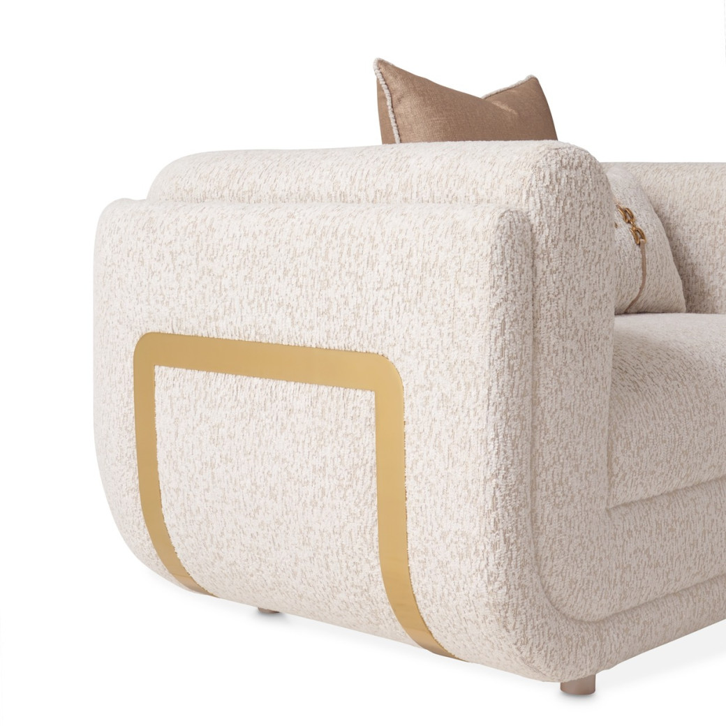 Matching Chair Bright Gold Bright Gold Savannah Breeze Collection by Michael LFR-SBRZ835-CSM-806
