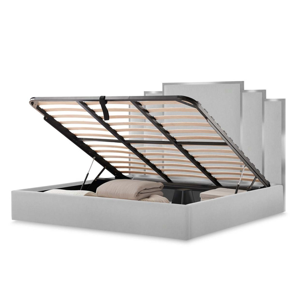 Tulip Queen Lift Up Storage Bed by Michael Amini DUB-AEC138QN-HL