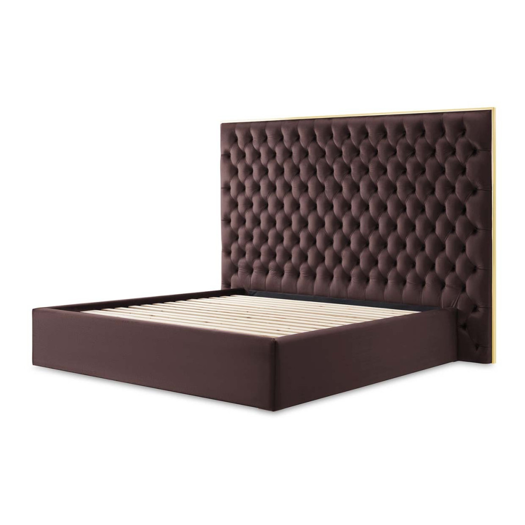Dahlia Queen Lift Up Storage Bed By Michael Amini DUB-AEC135QN-HL