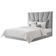 Rose Queen Lift Up Storage Bed by Michael Amini DUB-AEC134QN-HL