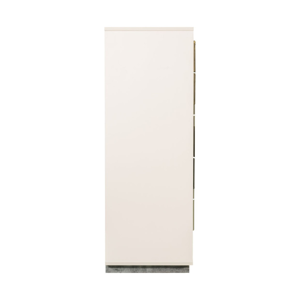 5-Drawer Chest Stone Finish Pavira Collection By Michael Amini 9023070SA-837