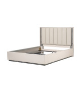 Queen Bed Stone Finish Pavira Collection By Michael Amini 9023012QN03-837