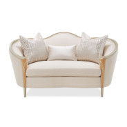 Loveseat Villa Cherie Caramel Collection By Michael Amini  N9008825-PEARL-134