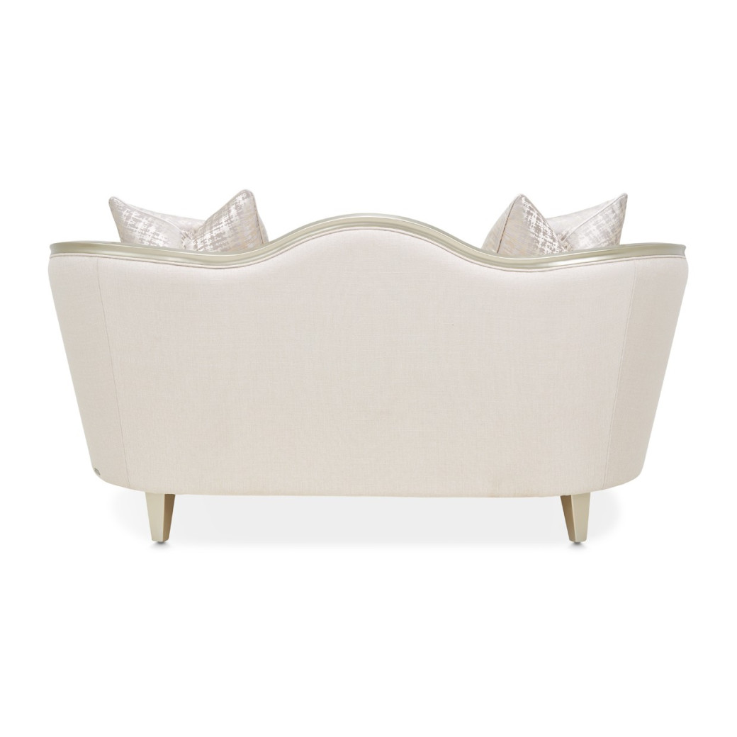 Loveseat Villa Cherie Caramel Collection By Michael Amini  N9008825-PEARL-134