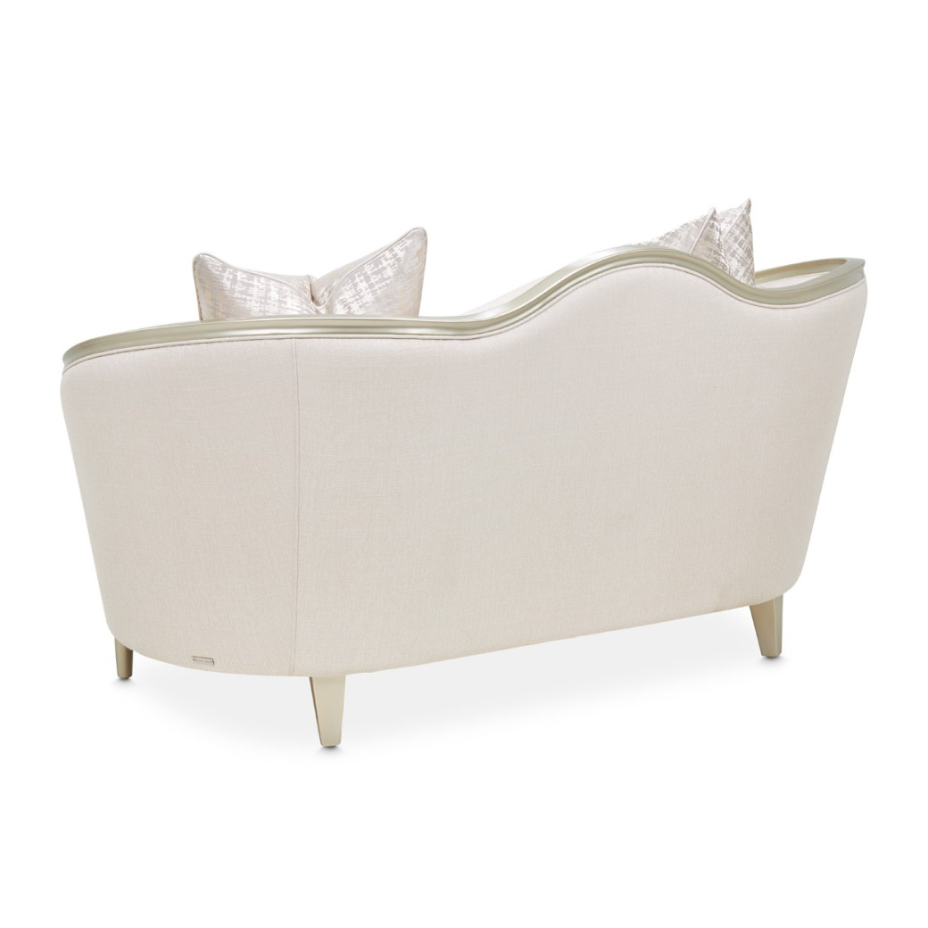 Loveseat Villa Cherie Caramel Collection By Michael Amini  N9008825-PEARL-134