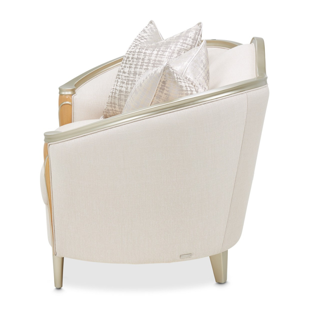 Loveseat Villa Cherie Caramel Collection By Michael Amini  N9008825-PEARL-134