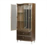 Display Cabinet Villa Cherrie Hazelnut Collection By Michael Amini