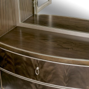 Display Cabinet Villa Cherrie Hazelnut Collection By Michael Amini