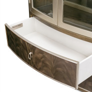 Display Cabinet Villa Cherrie Hazelnut Collection By Michael Amini