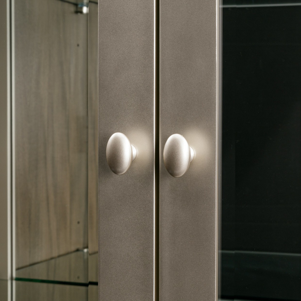 Display Cabinet Villa Cherrie Hazelnut Collection By Michael Amini