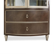 Display Cabinet Villa Cherrie Hazelnut Collection By Michael Amini