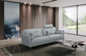 LV00946 Leather Sofa watery leather finish Tussio Collection By Acme Furniture