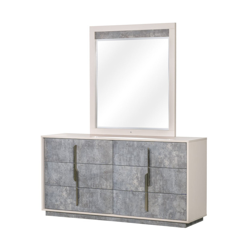 Dresser Stone Finish Pavira Collection By Michael Amini 9023050SA-060-837