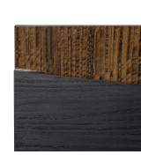 Queen Bed Charcoal Finish Kayner Collection by Michael Amini  9024012QN3-838