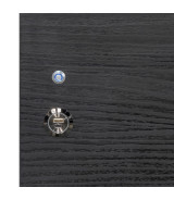 Queen Bed Charcoal Finish Kayner Collection by Michael Amini  9024012QN3-838