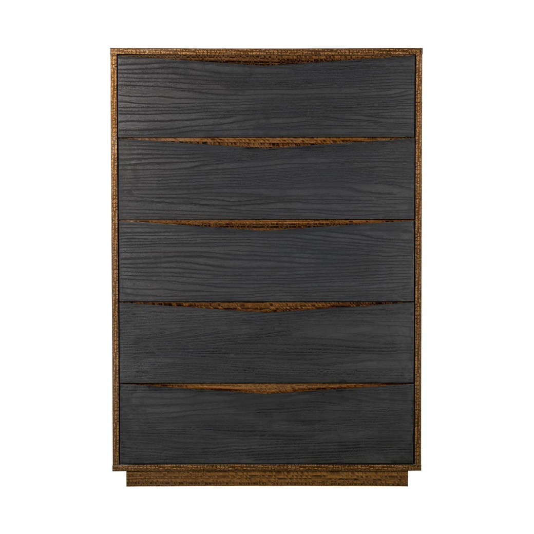 Chest Charcoal Finish Kayner Collection by Michael Amini 9024070SA-838