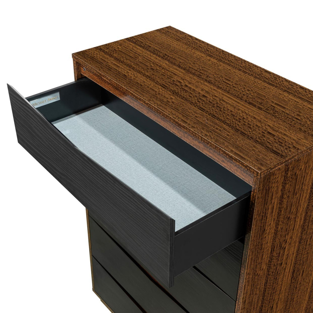 Chest Charcoal Finish Kayner Collection by Michael Amini 9024070SA-838