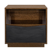 1-Drawer Nightstand Finish Kayner Collection by Michael Amini 9024040-838