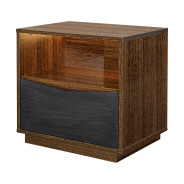 1-Drawer Nightstand Finish Kayner Collection by Michael Amini 9024040-838