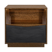 1-Drawer Nightstand Finish Kayner Collection by Michael Amini 9024040-838