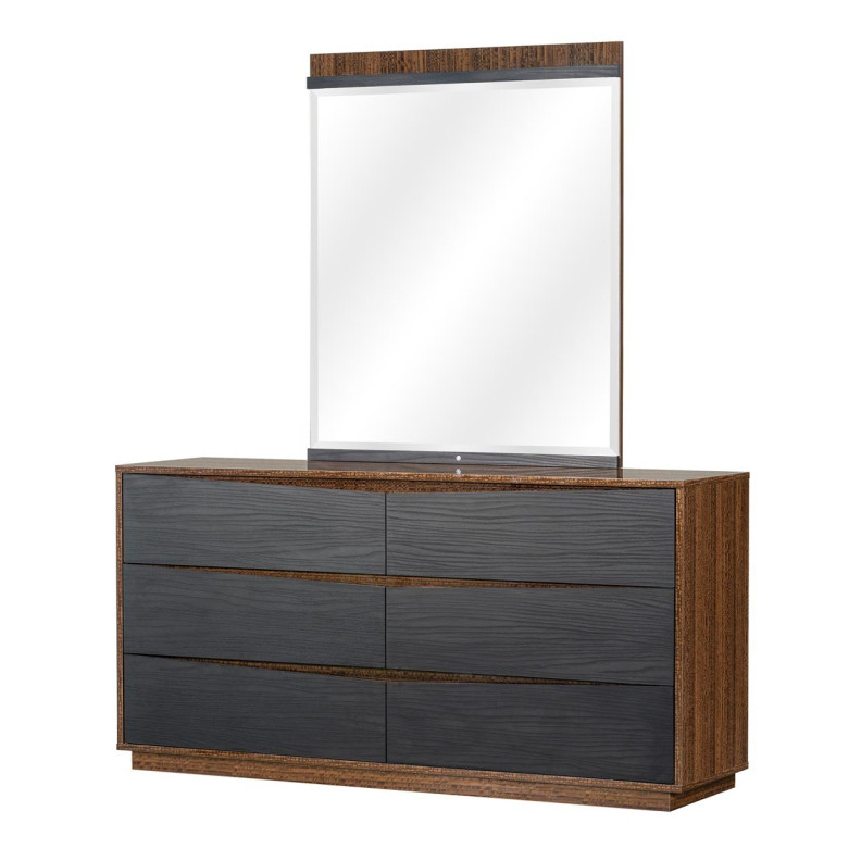 Dresser Charcoal Finish Kayner Collection by Michael Amini 9024050SA-60-838
