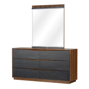 Dresser Charcoal Finish Kayner Collection by Michael Amini 9024050SA-60-838