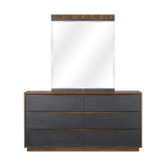 Dresser Charcoal Finish Kayner Collection by Michael Amini 9024050SA-60-838