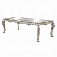 DN01367 7PC Champagne Finish Dining Room Bently Collection By Acme Furniture