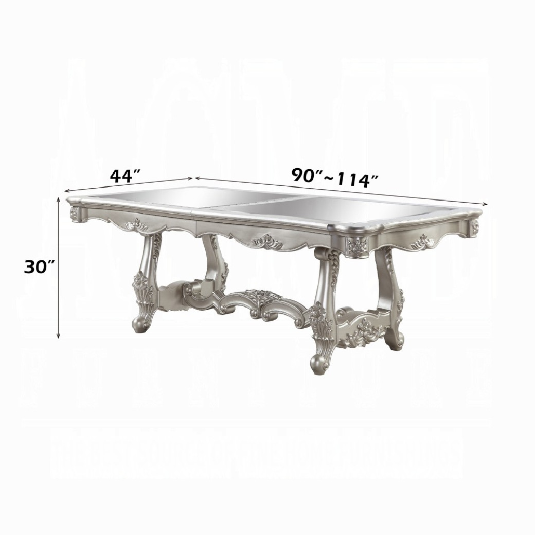 DN01368 Champagne Finish Dining Room Bently Collection By Acme Furniture