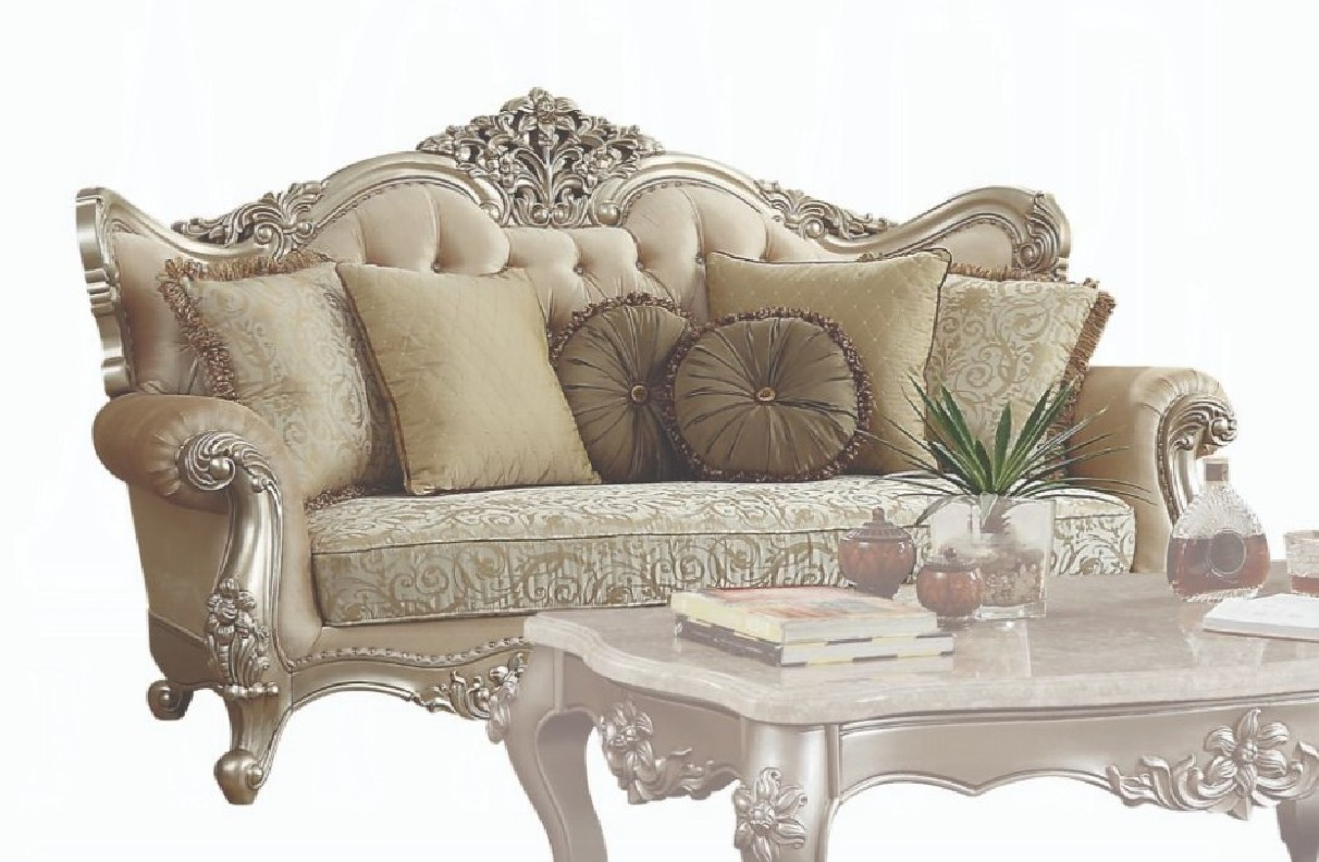 50660 Sofa W/7 Pillows Bently Collection By Acme Furniture
