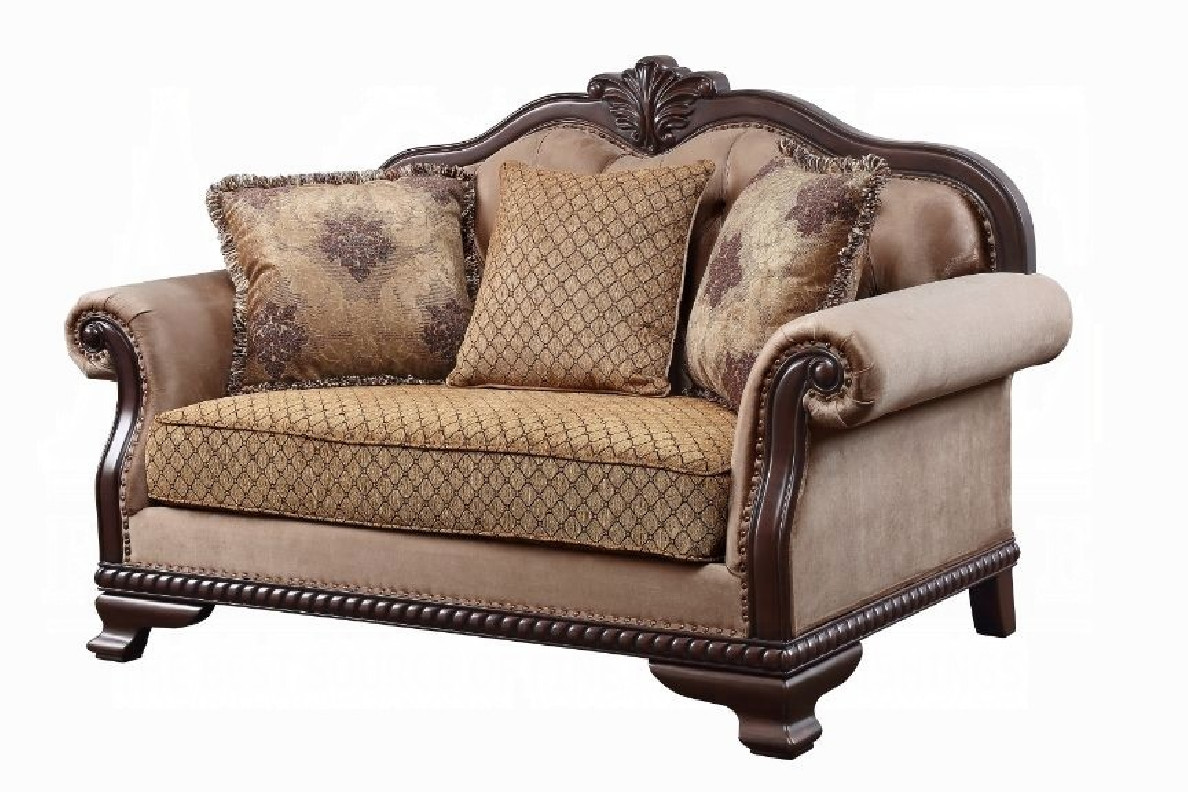 58266 Loveseat W/3 Pillows Chateau De Ville Collection by Acme Furniture