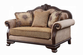 58266 Loveseat W/3 Pillows Chateau De Ville Collection by Acme Furniture