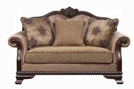 58266 Loveseat W/3 Pillows Chateau De Ville Collection by Acme Furniture