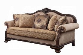 58265 Sofa W/5 Pillows Chateau De Ville Collection By Acme Furniture