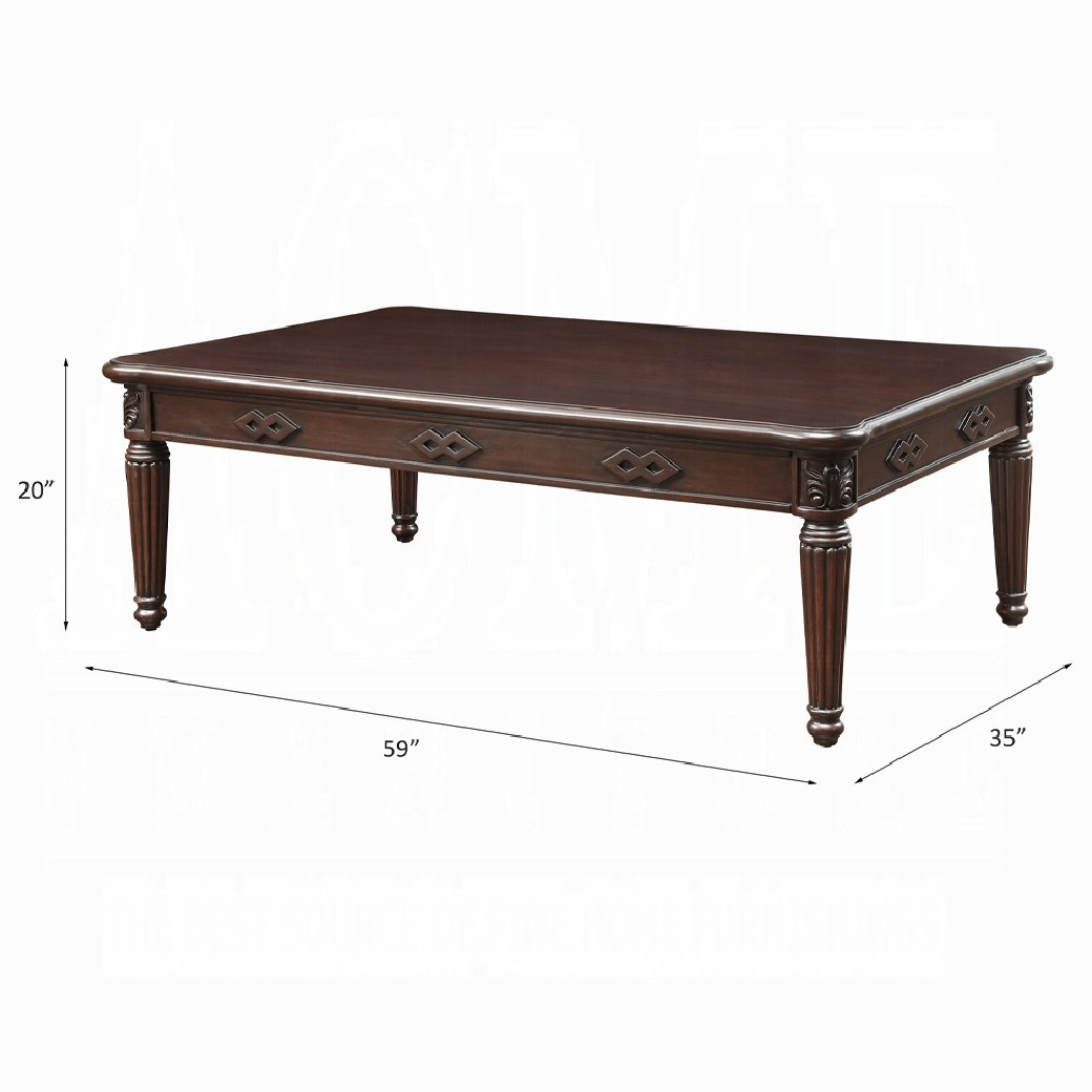 88265 Coffee Table Chateau De Ville Collection By Acme Furniture