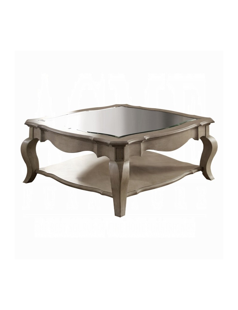 86050 Antique Taupe Finish Occasional Tables Chelmsford Collection by Acme Furniture