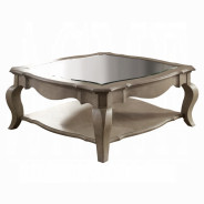 86050 Antique Taupe Finish Occasional Tables Chelmsford Collection by Acme Furniture